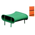 Shadowy - Sunny Sitzkissen - Moroso rot/orange en plastikmaterial