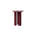 Tung JA3 Beistelltisch / Ø 38 x H 48 cm - MDF - &tradition rot en holz