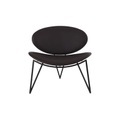 Semper Lounge Sessel / Leder - AYTM braun en leder