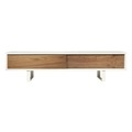 Bridge TV Möbel / L 198 cm - POP UP HOME weiß/holz natur en holz