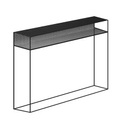 Zeus, Tristano Konsole / L 124 cm - Metall - Zeus schwarz en metall