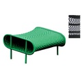 Shadowy - Sunny Sitzkissen - Moroso weiß/schwarz en plastikmaterial