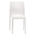 Stapelbarer Stuhl Ami Ami plastikmaterial weiß - Kartell weiß en plastikmaterial