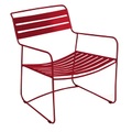 Surprising Lounger Lounge Sessel - Fermob rot en metall