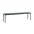 Balcony Bank / L 165 cm - Stahl - Hay schwarz en metall