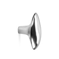 Chanterelle Wandhaken / Griff - Metall - Ferm Living grau/silber/metall en metall
