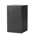 MENU, Plinth Tall Beistelltisch / Marmor - 30 x 30 x H 51 cm - Menu schwarz en stein