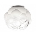Cloudy Deckenleuchte LED / Ø 40 cm - Fabbian weiß/transparent en glas