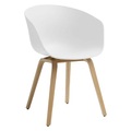 Sessel  About a chair AAC22 plastikmaterial weiß / Recycelt - Hay weiß en plastikmaterial