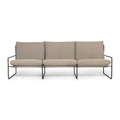 Dolce Sofa / 3-Sitzer - L 233 cm - Innenbereich-Außenbereich - Ferm Living beige en textil