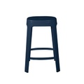 Ombra Counter Barhocker / H 65 cm - RS BARCELONA blau en metall