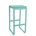 Bellevie Barhocker / H 75 cm - Aluminium - Fermob blau en metall