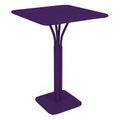 Luxembourg Stehtisch 80 x 80 x H 105 cm - Fermob violett en metall