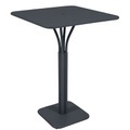 Luxembourg Stehtisch / 80 x 80 x H 105 cm - Fermob schwarz en metall