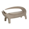 Big Kroko BIO Bank / L 167 cm - Biokunststoff / 2-Sitzer - Slide en