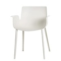 Kartell-Piuma Stuhl, Weiss