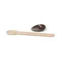 Löffel aus Holz L 30 cm + Löffelablage aus Porzellan - Ferm Living holz natur en keramik/holz