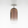 Artemide Gople Abstands-Deckenleuchte bronze