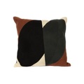 Illusion Kissen / 42 x 42 cm - Bestickte Baumwolle - Maison Sarah Lavoine bunt/schwarz en textil