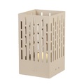 La Lampe Pose 04 Solarlampe / LED - kabellos - Maiori grau/beige en metall