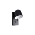 HO Wandleuchte / L 13 x H 23 cm - Drehbar - ENOstudio schwarz en metall