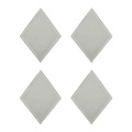 House Doctor-Diamond Spiegel Dekoration 4-Pack, Grau