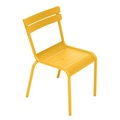 Kinderstuhl Luxembourg metall gelb / Stapelbar - Aluminium - Fermob en