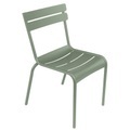 Luxembourg Stapelbarer Stuhl / Aluminium - Fermob rot en metall