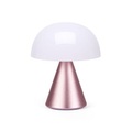 Mina Medium Lampe ohne Kabel / LED - H 11 cm / OUTDOOR / Farbiges Licht - Lexon rosa en metall/plastikmaterial