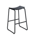 Clips Barhocker / H 80 cm - Houe schwarz en plastikmaterial