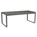 Bellevie rechteckiger Tisch / L 196 cm - für 8 bis 10 Personen - Fermob grün/grau en metall