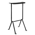 Officina Barhocker / Polypropylen - H 75 cm - Magis schwarz en metall/plastikmaterial