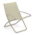 Snooze Liege / Zusammenklappbar - 2 Positionen - Emu beige en textil