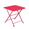 Tom Pouce Couchtisch / 50 x 50 cm - Fermob rosa en metall