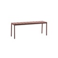 Balcony Bank / L 119 cm - Stahl - Hay rot en metall