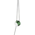AIM LED Lampe / Zum Aufhängen - Netzanschluss / Ø 24 cm - Flos grün en metall