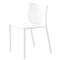 Air-chair Stapelbarer Stuhl / Polypropylen - Magis weiß en plastikmaterial