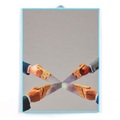 Seletti, Toiletpaper Spiegel / Saws - Medium H 30 cm - Seletti bunt en plastikmaterial
