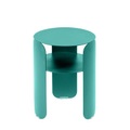 Beistelltisch Bebop metall blau / Ø 35 x H 45 cm - Fermob blau en metall