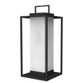 La Lampe Pacha Solarlampe / LED - kabellos - Maiori schwarz en metall