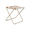 ferm living, Desert Klappstuhl / Plastikflaschen-Recycling - Gestell beige - Ferm Living beige en textil