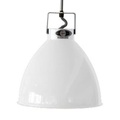 Augustin Pendelleuchte Medium / Ø 24 cm - Jieldé weiß en metall