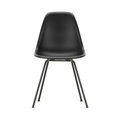 DSX - Eames Plastic Side Chair Stuhl / (1950) - Schwarze Beine - Vitra schwarz en plastikmaterial