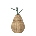 ferm LIVING Aufbewahrungskorb PEAR BRAIDED (Ø19cm) in natur/braun