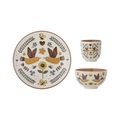 Bloomingville, Bryn Geschirr-Set / Teller, Schale & Tasse - Bloomingville bunt en keramik