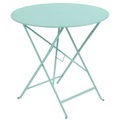Fermob Bistro Tisch rund lagunenblau 77