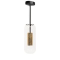 Vadim Pendelleuchte / Glas & Metall - Maison Sarah Lavoine schwarz/gold en glas