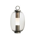Lucerna LED Lampe ohne Kabel / Glas - Ethimo grau en glas