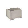 Broste Copenhagen, Boîte empilable Stacie holz grau / 44 x 34 x H 28 cm - MDF - BROSTE COPENHAGEN grau en holz