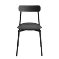 Week-End Sitzbank / Aluminium - L 114 cm - Petite Friture schwarz en metall